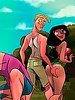 So I decided to start a fire - Animated tales: Camping couple exchange by Welcomix (Tufos)