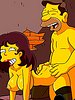 I got so horny that my dick is bulging tight un my pants - The Simptoons, Christmas at nursing home by welcomix (tufos)