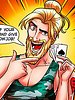 Take off your clothes and give us a blowjob - Nymphomaniac Nerd, Strip Poker in pajamas by welcomix (tufos)