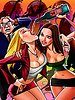 She swallowed it all at once - The Wealthy Gang in Raging party at the mansion by welcomix