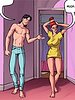 That's the second time you've called me that while we're fucking - Red angel 10 by jab comix