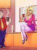 She always came to work dressed in sexy clothes - Animated tales: Me - the ugly nerd - and the hot blonde from work by Welcomix (Tufos)
