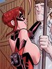 So many big strong men around seems like such a waste to just capture me - Red Angel 9 by jab comix