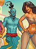 I can't wait to have that huge cock filling my wet pussy - Tales Grandma Doesn't Tell, Aladdin by welcomix (tufos)
