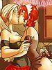 Lip gloss love potion - The Curse of The Black Mantis 2 by jab comix