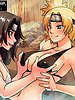 The friends, who have a very intimate relationship, take advantage of the calmness of the place to fuck - Narutoon - Forbidden bath in the hot springs by welcomix (tufos)