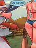 We is gona clean up the filth off that there peepee - The Hillbilly Gang: Mrs.Yokel's panties by welcomix