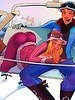 I'm feeling really hot - Animated tales: Skiing in the Alps by Welcomix (Tufos)