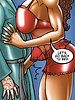 The wife and the black gardeners - I don't trust those black men by kaos comics