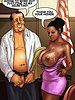 The mayor - she took my entire cock down her chocolate throat