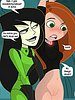 Kim Shego A love parody - That was my first kiss ever by Tease comix