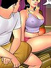 Girl takes the chance to have an intimate chat with the young man - Aunt, Cousins and co., Erotic Cinema on TV by welcomix (tufos)