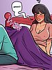 Sweet masturbation under the covers - Watching my step 4 by jab comix