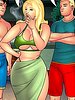 Eager to try their luck with the milf - Aunt, Cousins and co., Gang Bang with Elisa by welcomix (tufos)