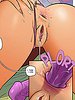 I can stuff my candy cane in this stocking? - Bubble Butt Princess by jab comix