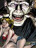The monster runs out into the streets - Monster Squad: Frankenstein by welcomix (tufos)