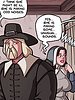 She is making odd noises - Young Harvest by jab comix