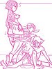 Fresh futanari dolls - Sketch by jab comix
