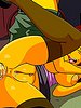 I got so horny that my dick is bulging tight un my pants - The Simptoons, Christmas at nursing home by welcomix (tufos)