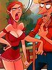 Brace yerself cuz it's gonna hurt - The Hillbilly Gang: Moonshine by welcomix
