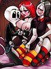 Ruby Gloom - Doom Kitty, Iris, Misery, Skull Boy, Farnk, Edgar by Cartoon Reality