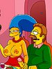 Homer fucks Maite at the dinner table - The Simptoons - Returning the kindness by welcomix (tufos)